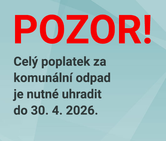 Poplatek za komunální odpad